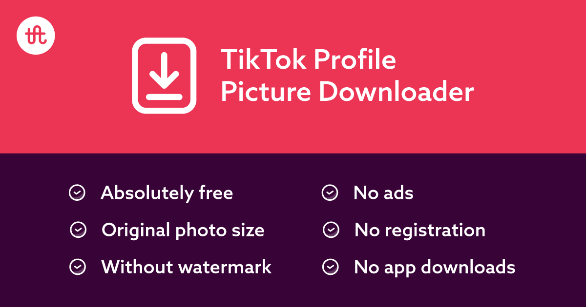 TikTok Profile Picture Downloader